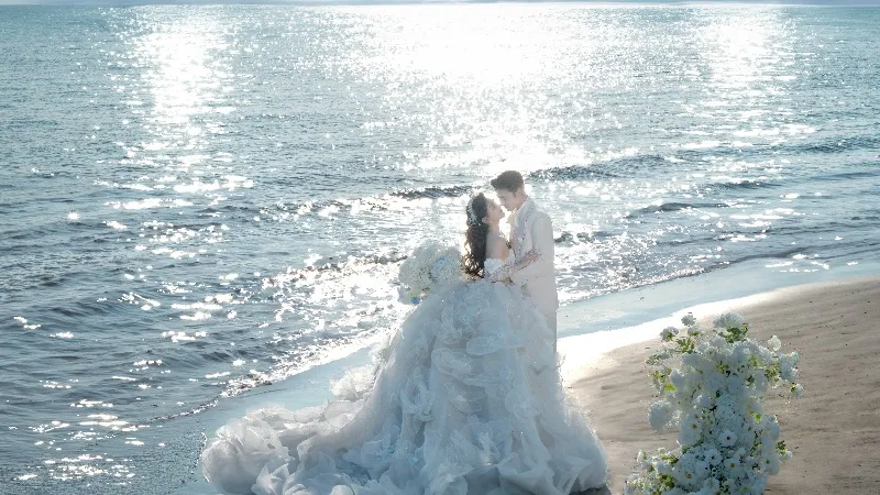 女王新品·《听海誓约》系列 | 海边婚纱照