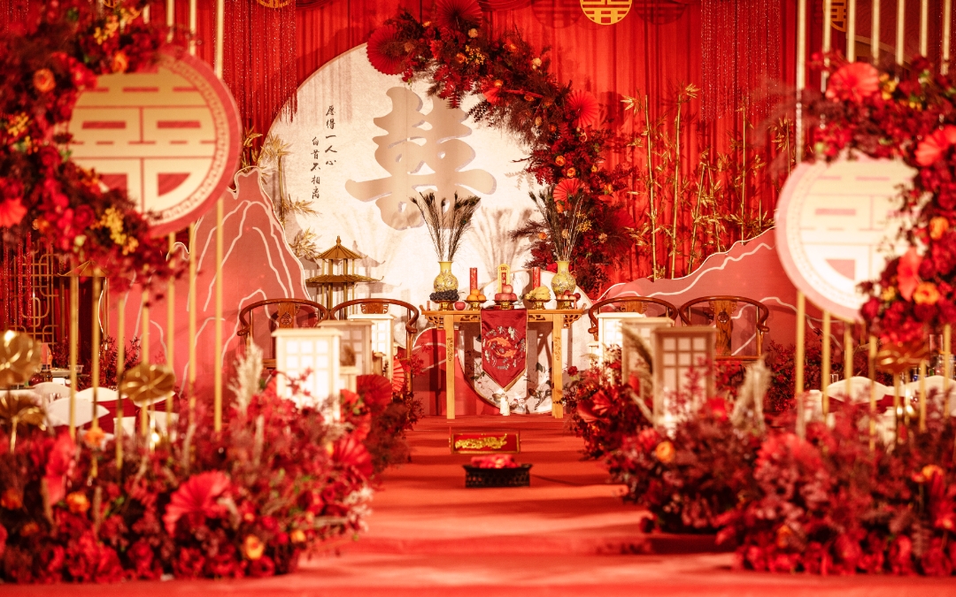 嫁日风情-喜庆新中式婚礼