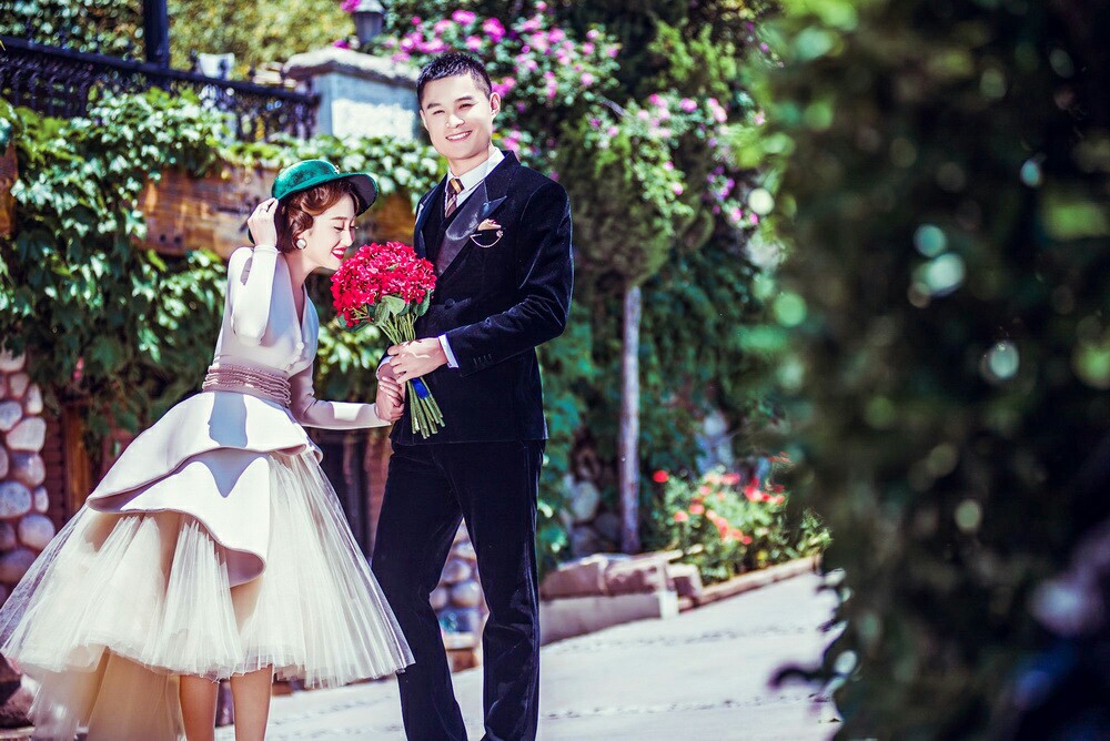城阳罗曼庭婚纱摄影_婚纱摄影