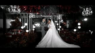 【红黑室内婚礼单机摄像】经典大气
