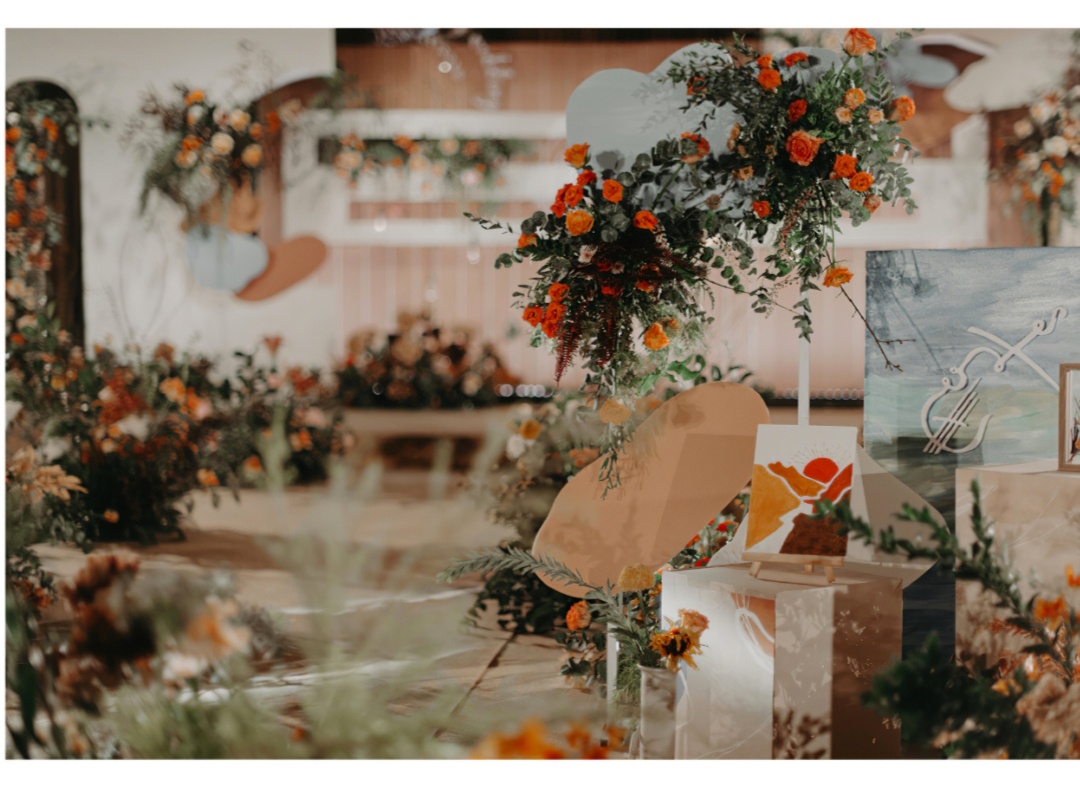 【玖月婚礼】网红同款白色泰式小清新设计感婚礼