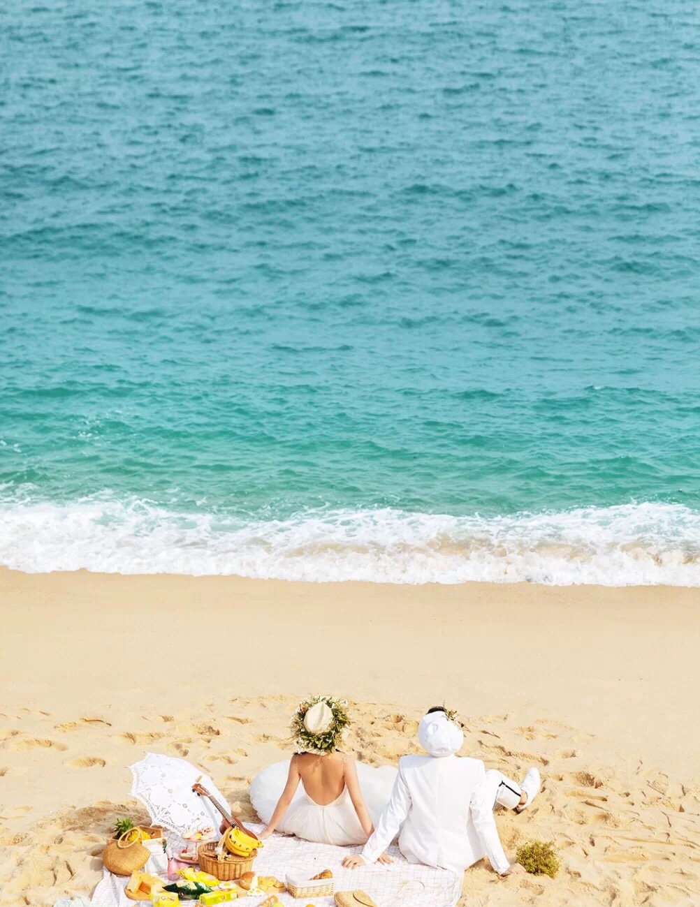 海边婚纱照，从来不止一种拍法！ 