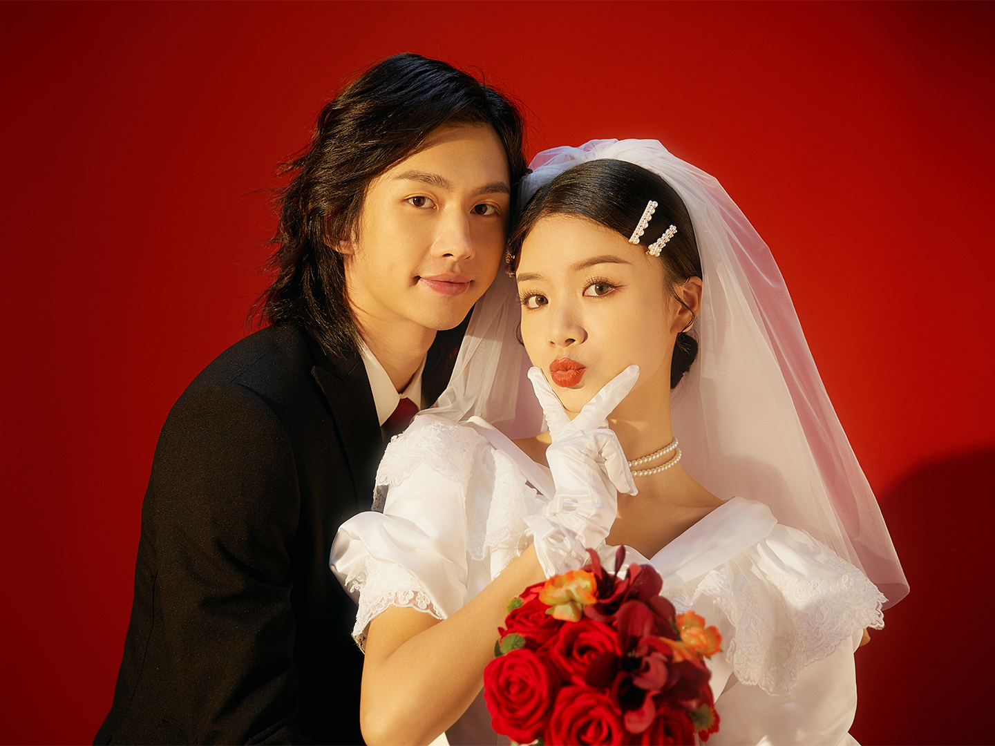 油画婚纱照真的太绝了丨一起感受复古的浪漫