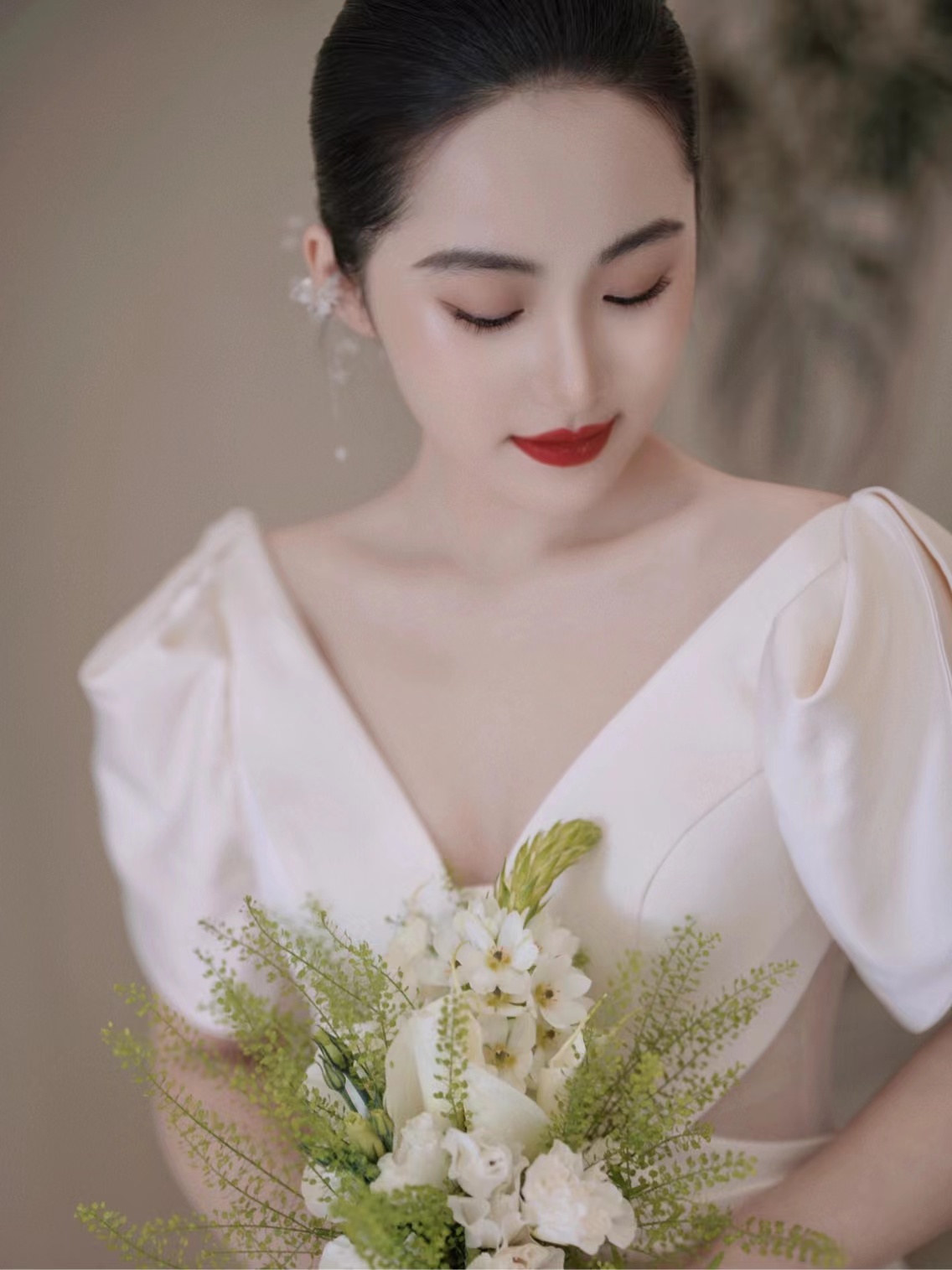 泰妆火了|谁画谁温柔的新娘妆容