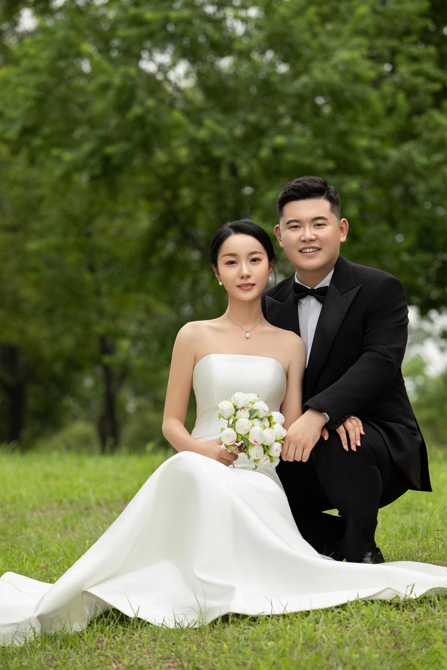 《翠島 私家莊園》草坪森系婚紗攝影