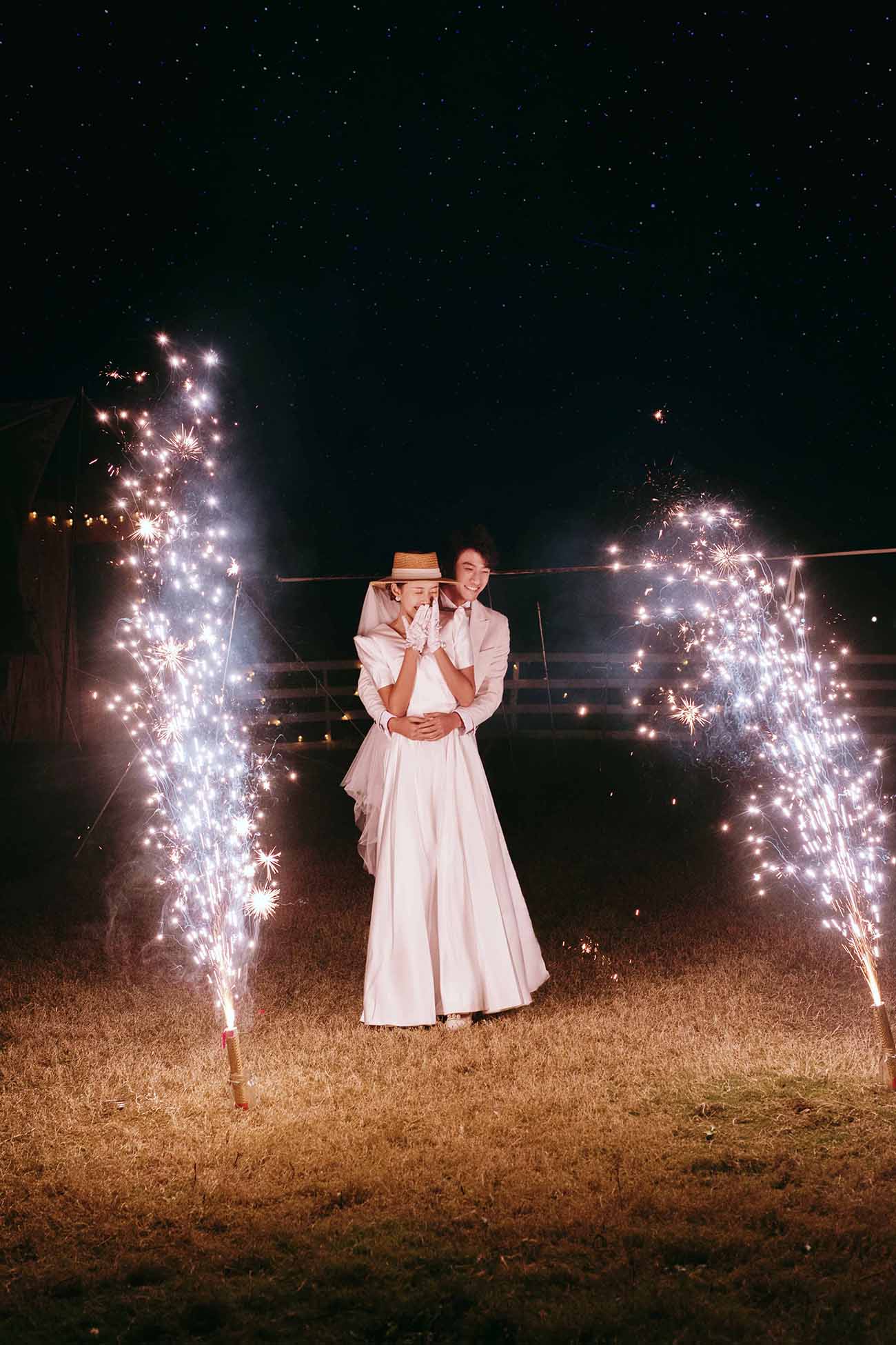 北野新品~杭州婚纱照~浪漫夜景风~电影感