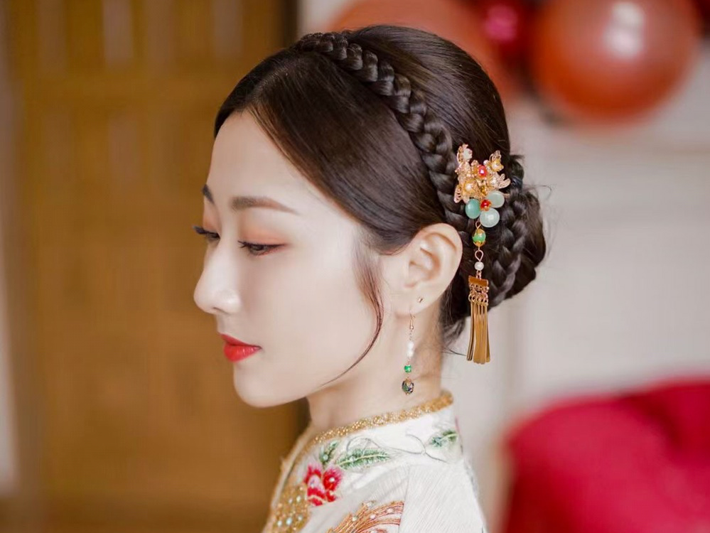 汕头/深圳 复古中式新娘 半天跟妆