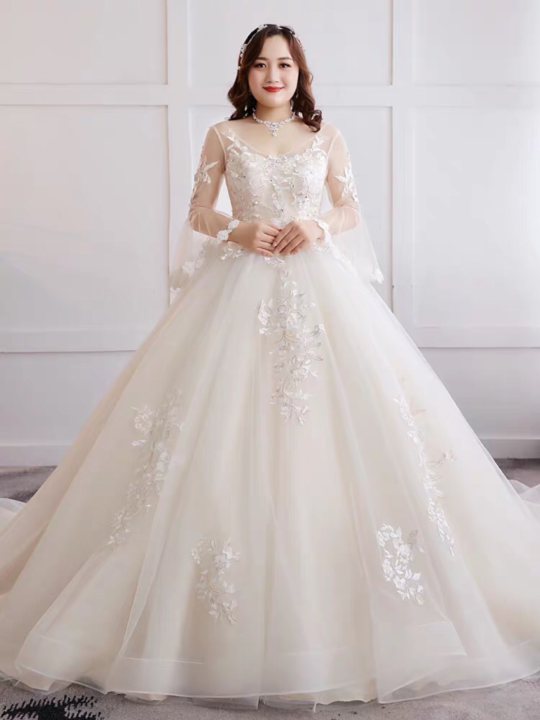 大码新娘在哪里？！你们结婚都选了怎么样的礼服呢？