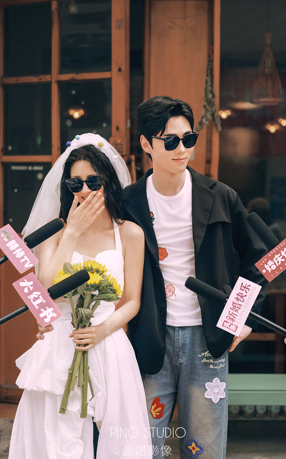 不被拘束的婚纱照・爱的自由形态