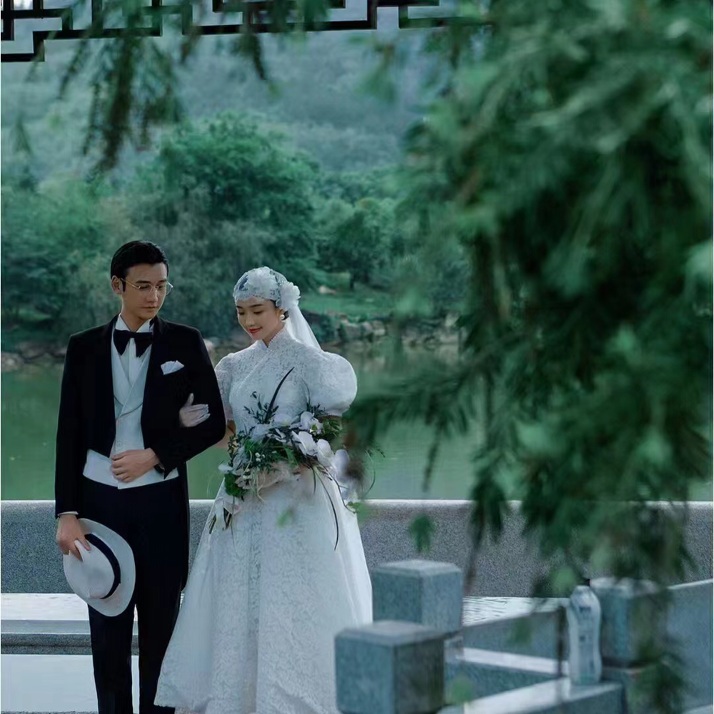 法式宫廷 时光恋人五服五造婚纱照套系4388
