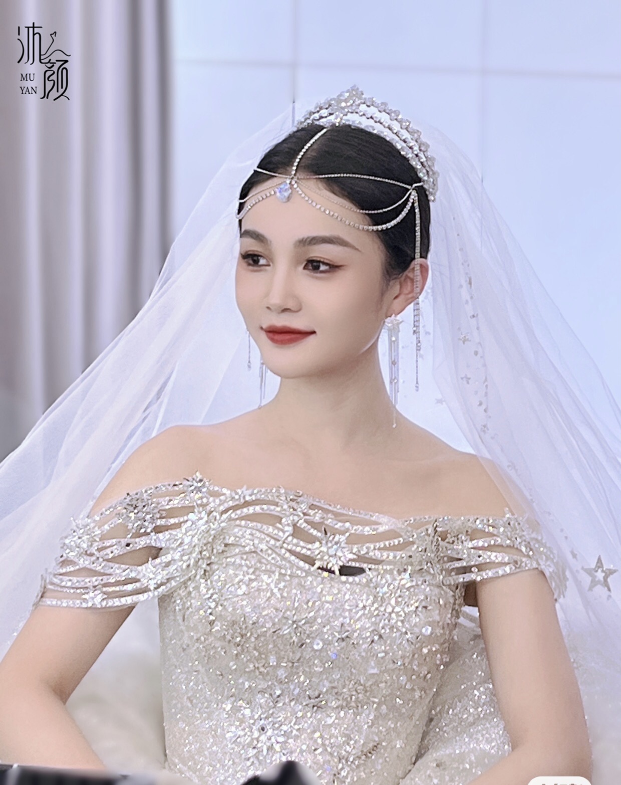【客片.沐颜美妆】主纱造型