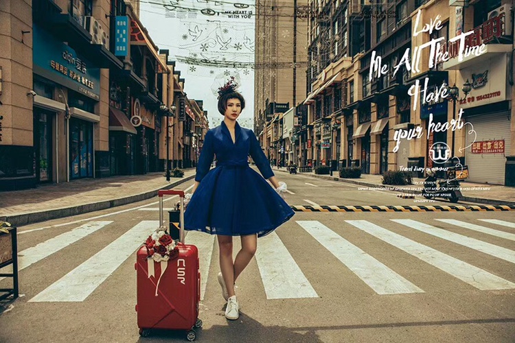 幸福唯美婚纱照 吉林市市区拍摄