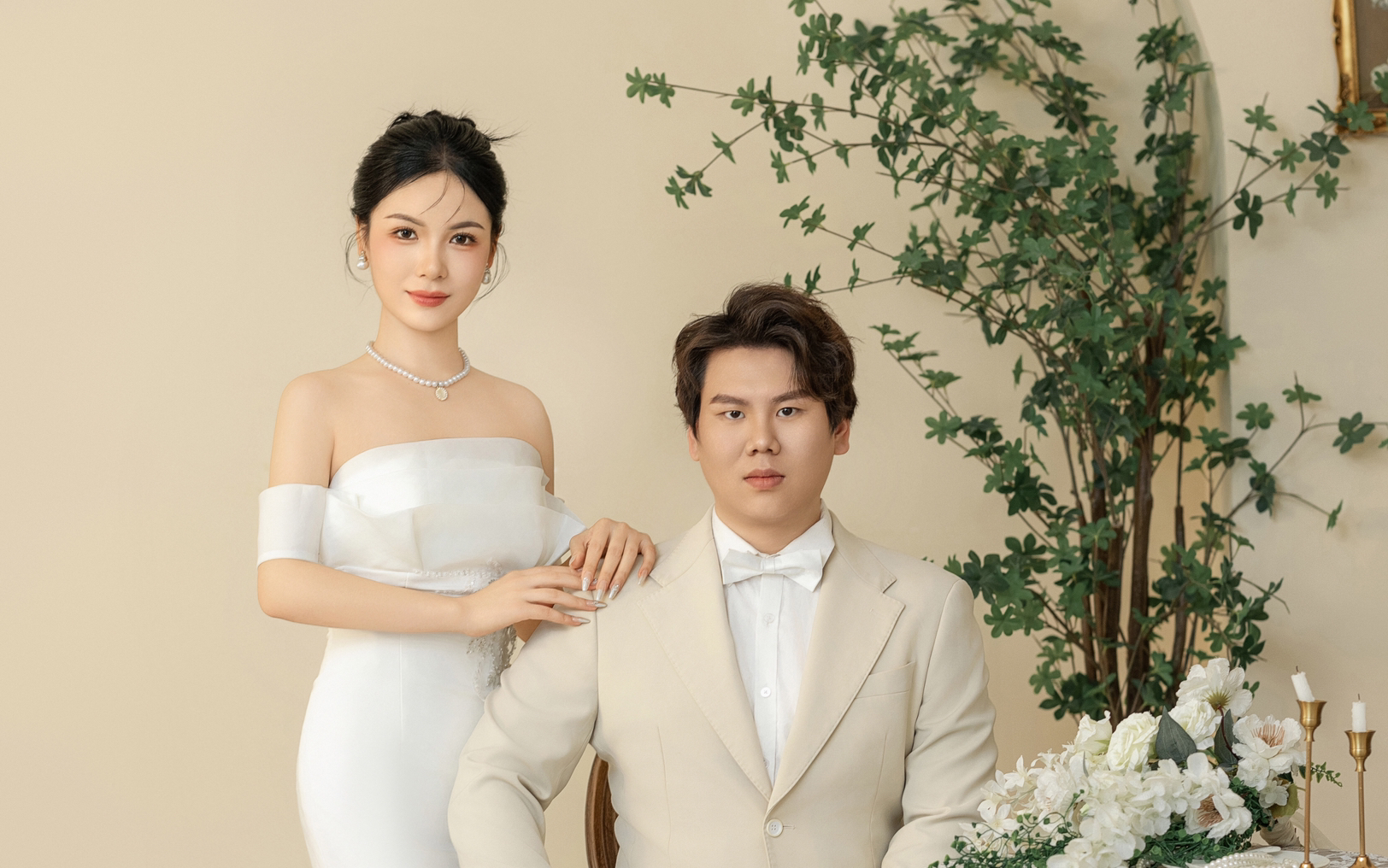 韩式高级又简约婚纱照🧚‍♀️