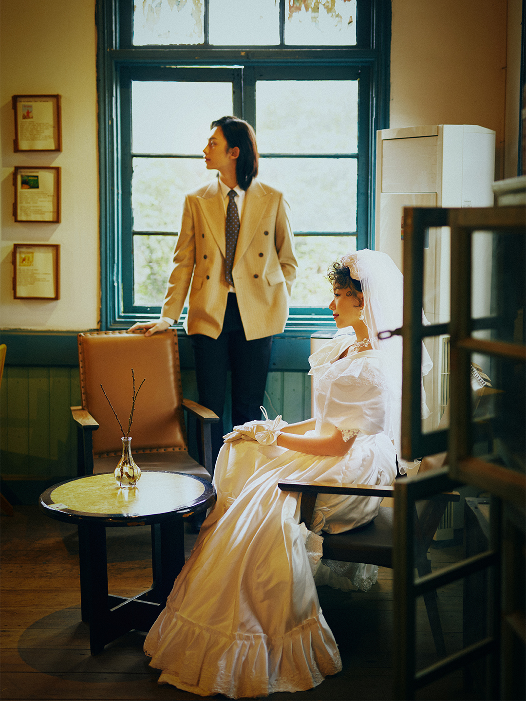 油画婚纱照真的太绝了丨一起感受复古的浪漫