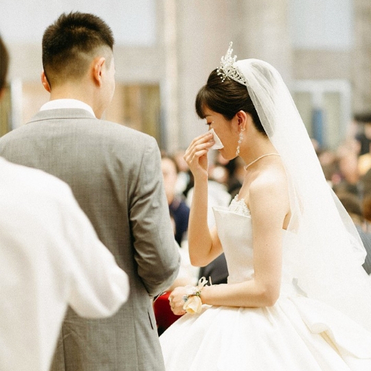 小清新西式婚禮，清新甜美