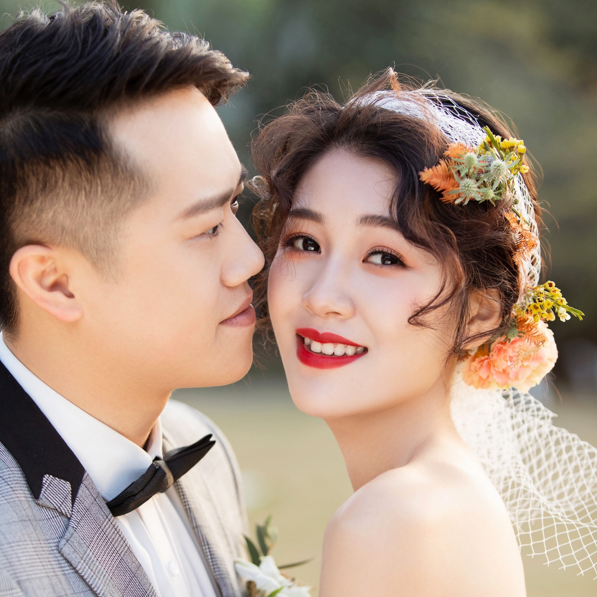 原創(chuàng)定制爆款婚紗照[年輕國潮婚紗攝影]