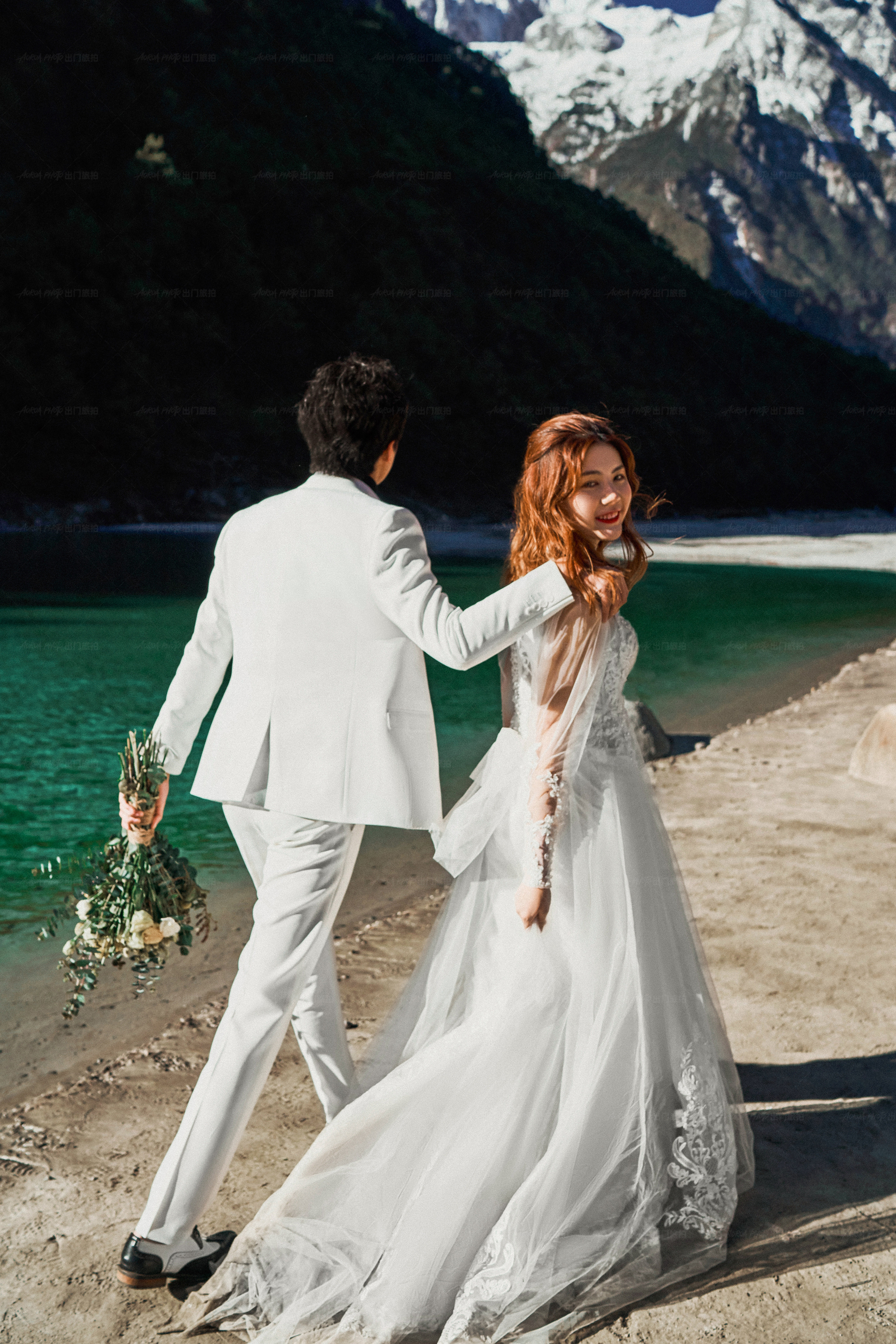 蓝月谷---山盟海誓