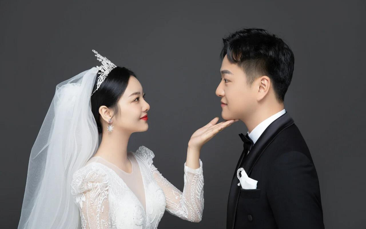 韩式高定系列客片欣赏👍石家庄婚纱照必选商家