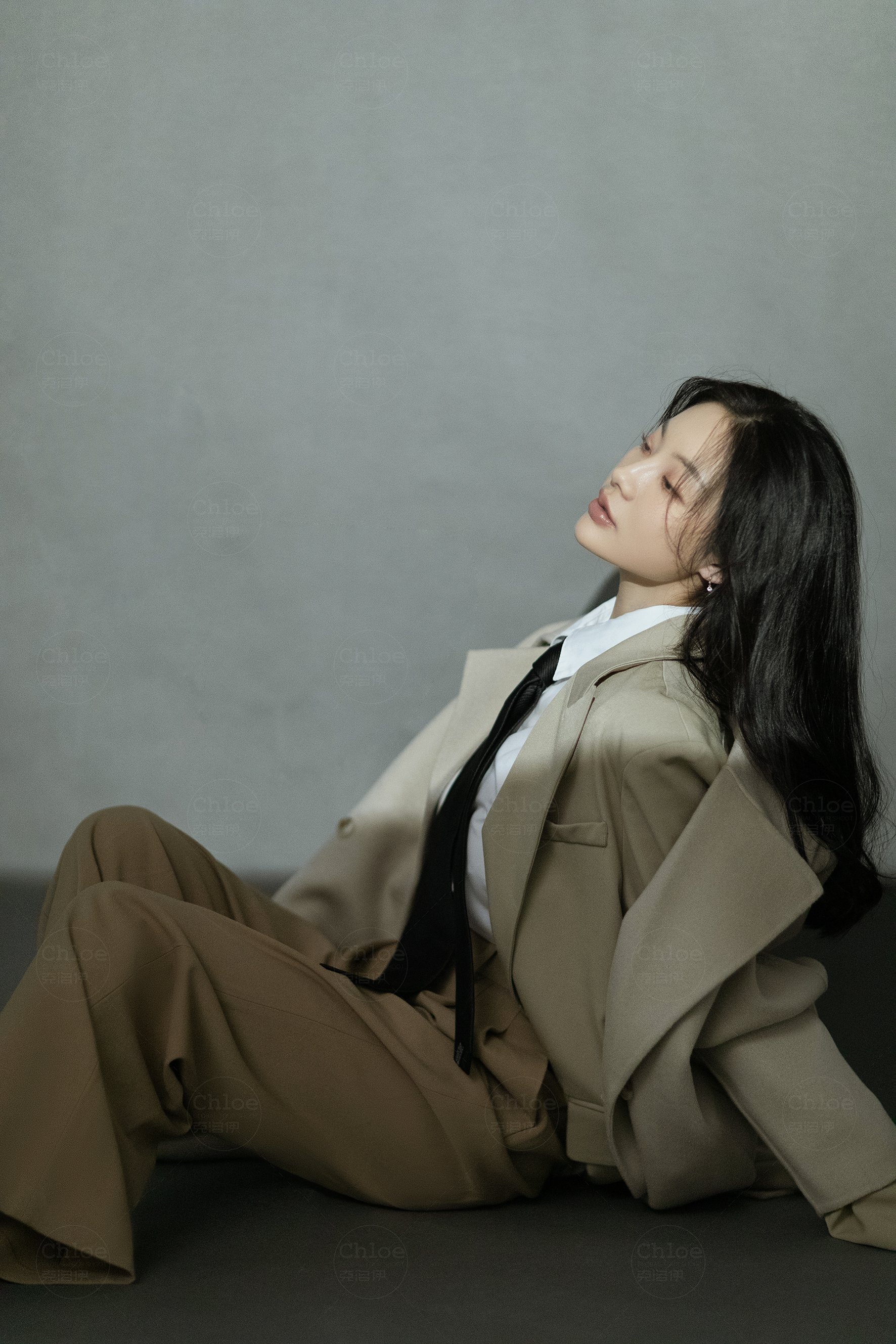 精灵森系唯美甜酷定制写真风格