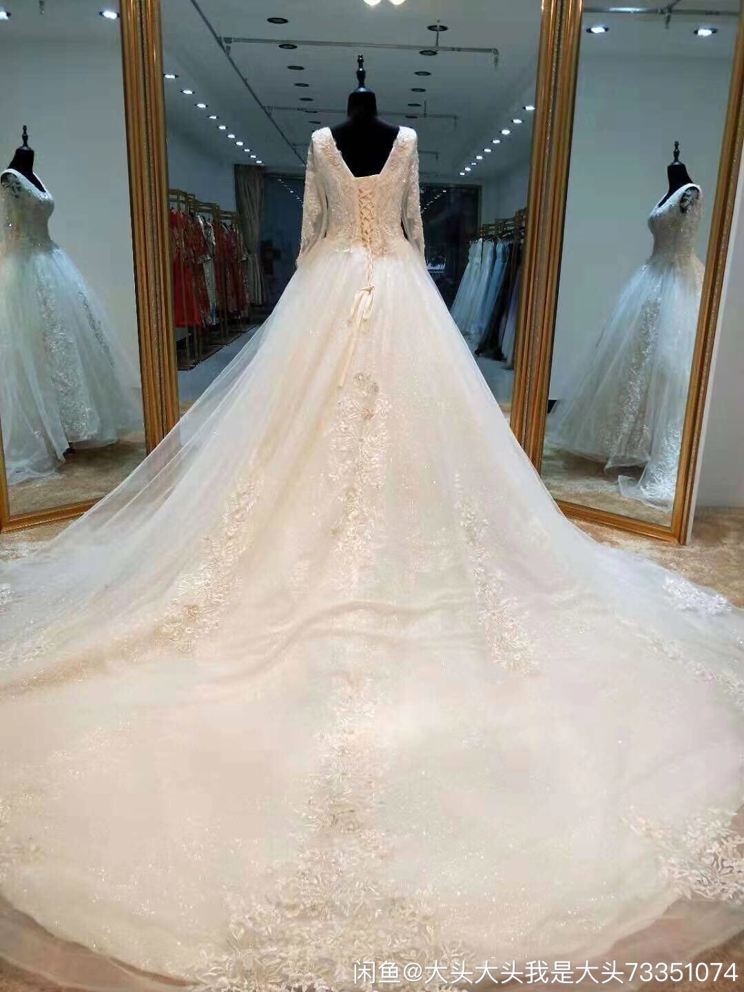 孕妇婚纱，孕妇秀禾，结婚时怀孕7个月