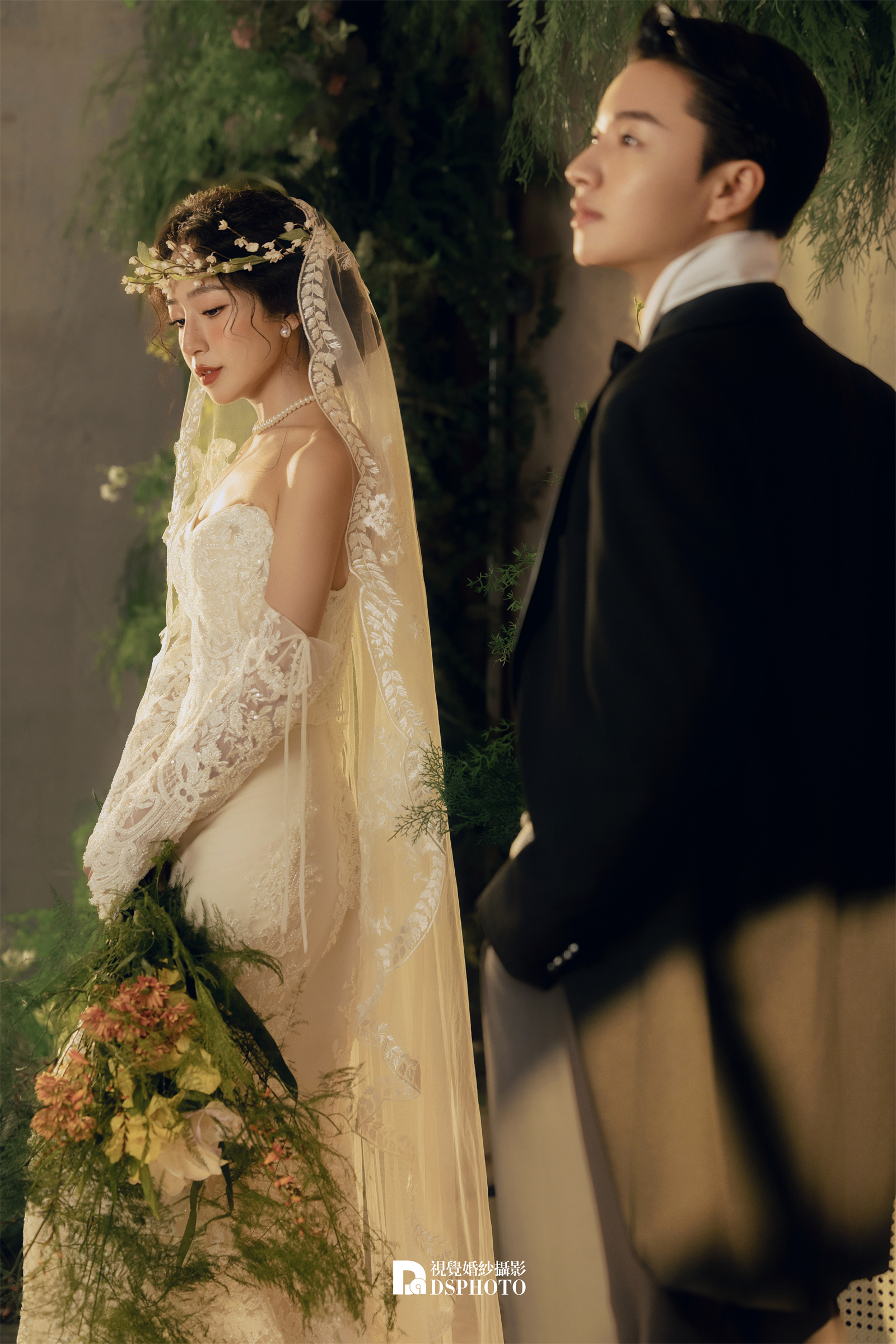 穿越时光的法式婚纱照👰♀把浪漫刻进每一帧旧时光