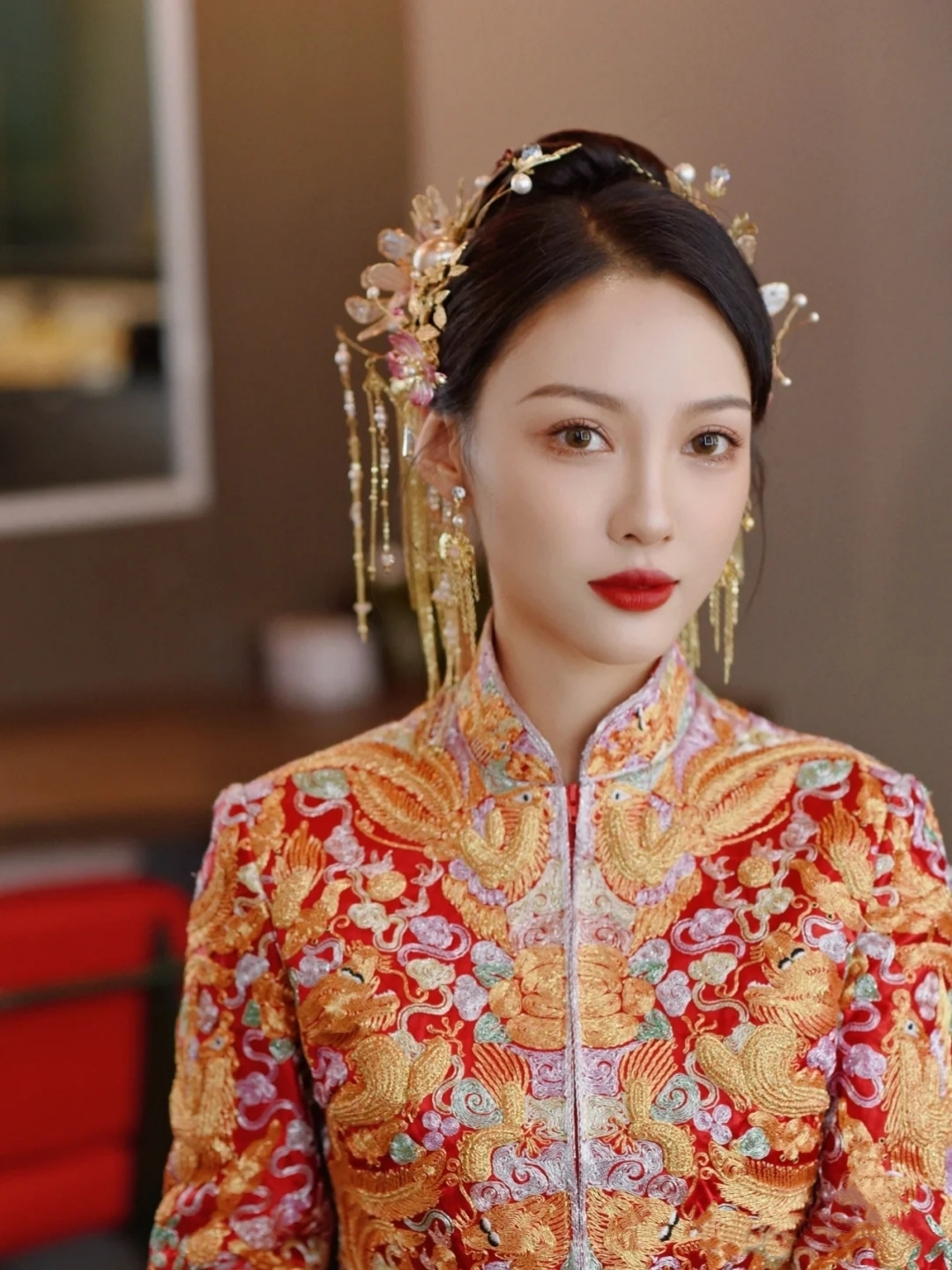 高级精致新娘跟妆 两个造型