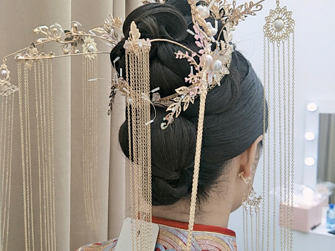 通辽新娘跟妆(全程)，新娘早妆