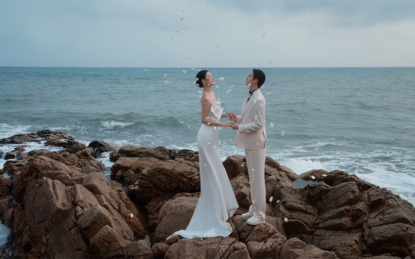 鐘祥巴黎婚紗攝影 ～海邊婚紗照