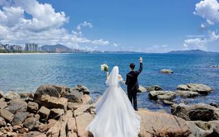 超美的三亚海景婚纱照🔥