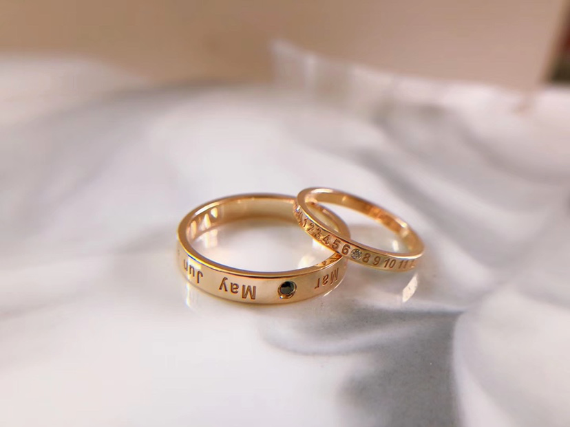 你的姓氏我的名字 非常有意义的对戒 昆明定制 