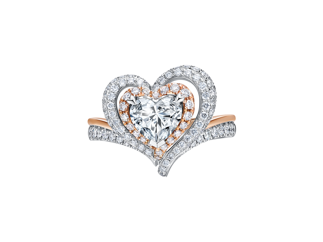 DR HEART系列简奢款求婚钻戒WJ0513