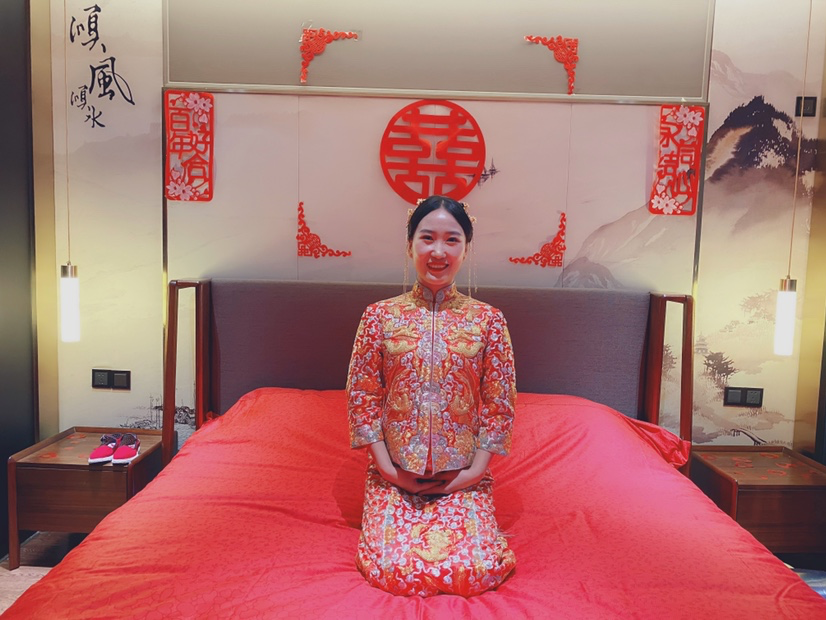 Miss倩资深档化妆师新娘跟妆