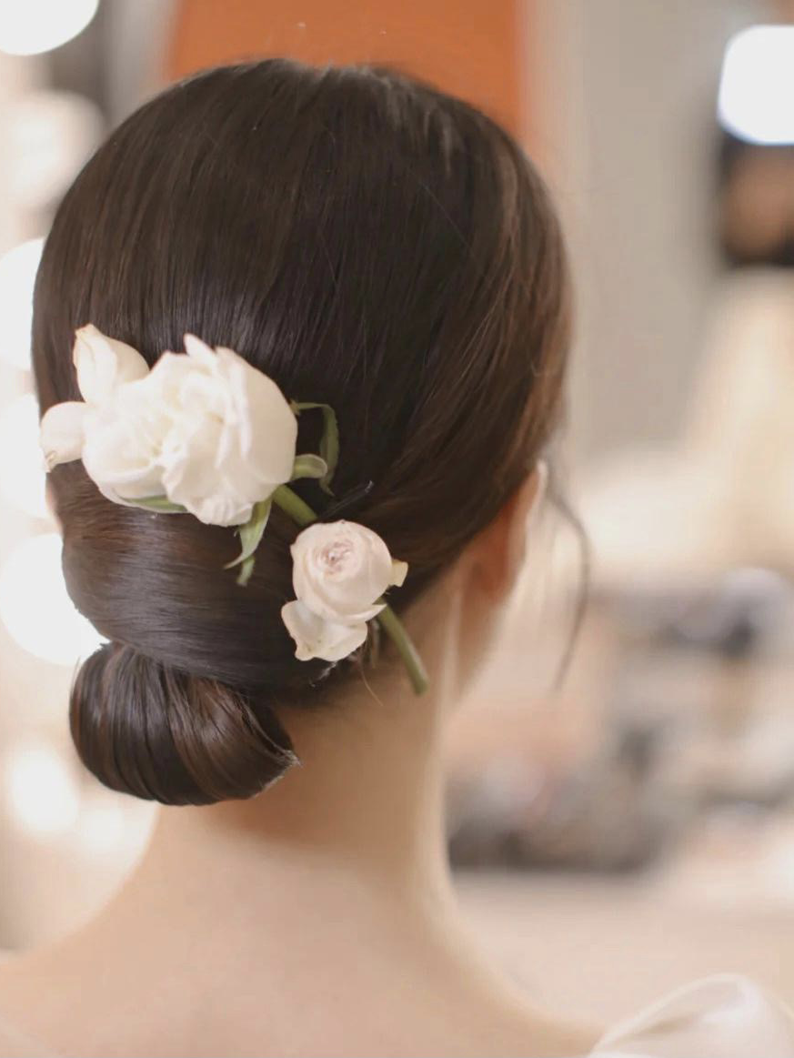 简约气质新娘白纱造型