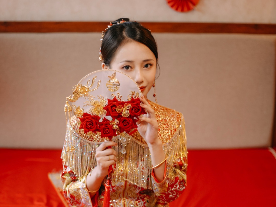 大家都喜欢的韩式新娘造型风格