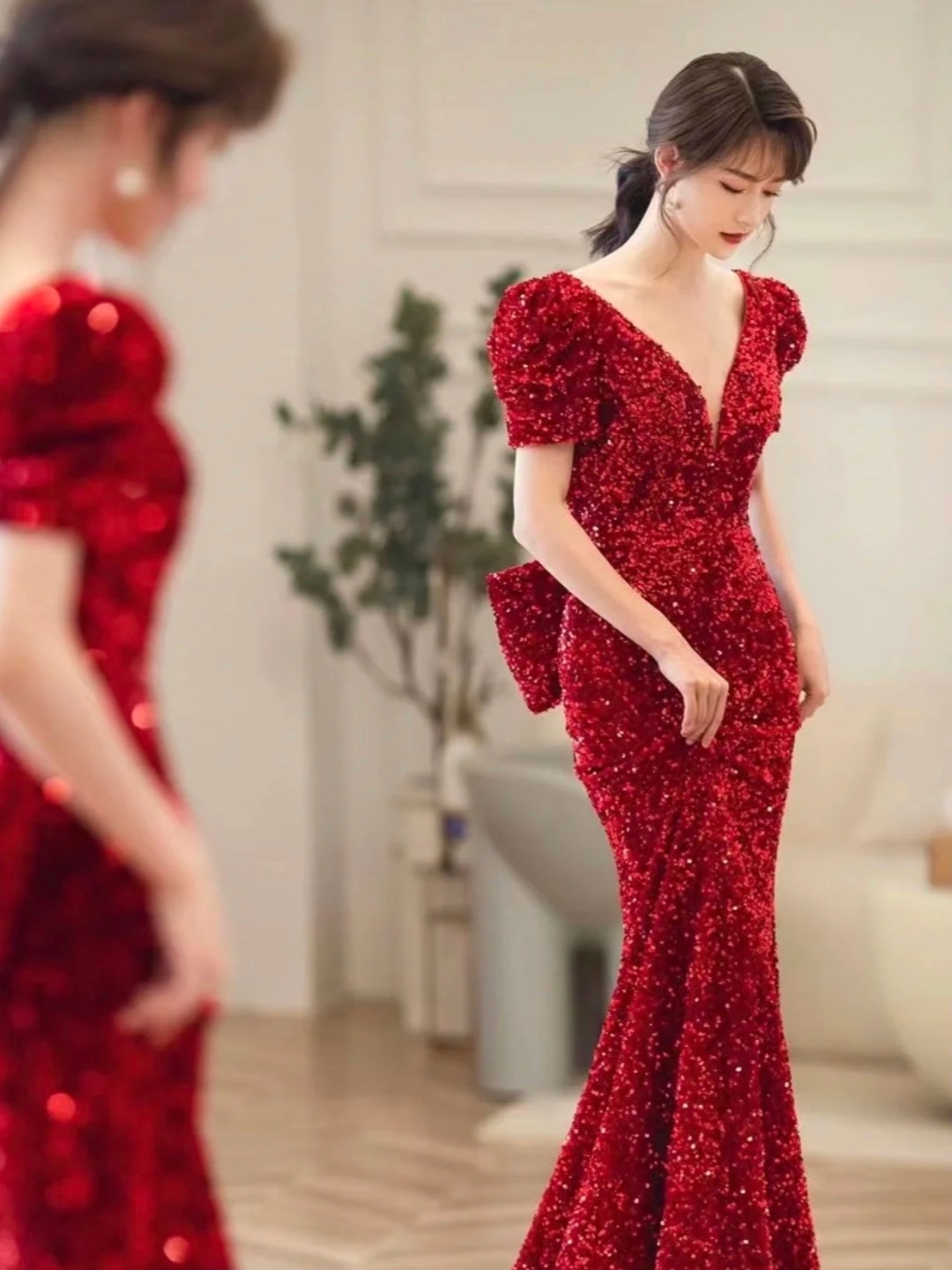 【全店礼服任选】订婚宴/回门宴礼服+早妆