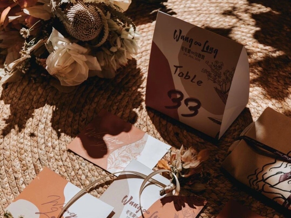 2021简约复古焦糖色/小众婚礼/麦睿时代