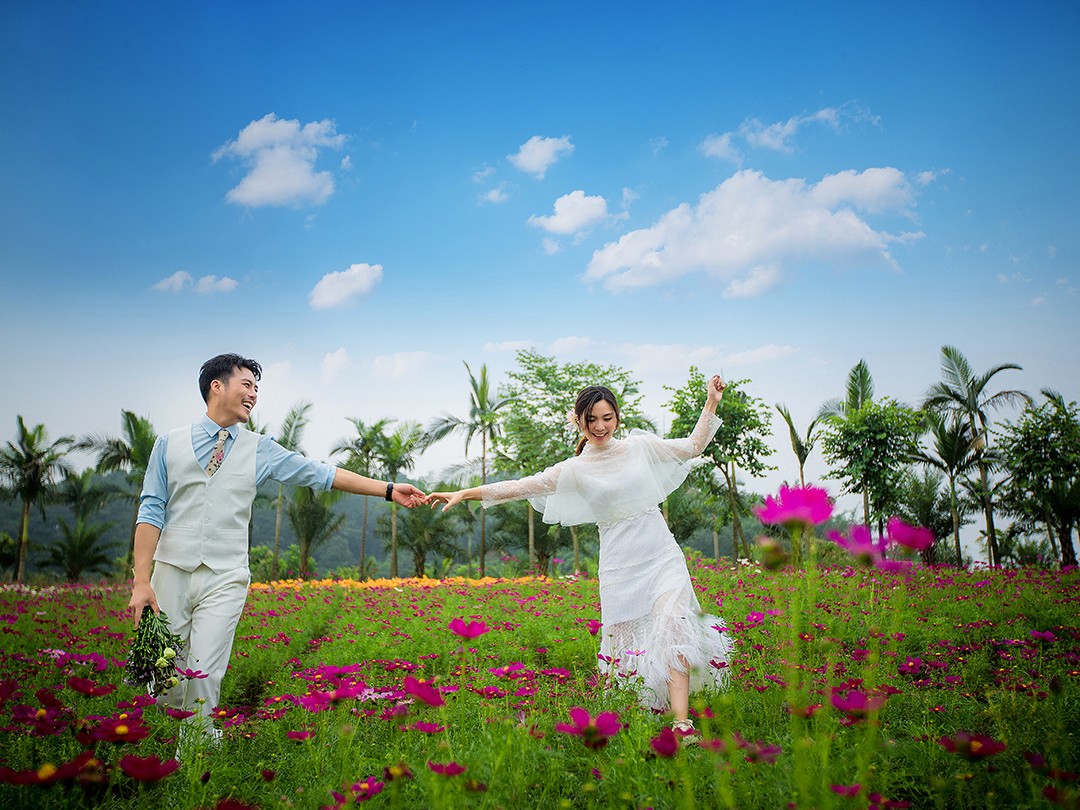 【五.一特价婚照】+蜀南花海风格自选