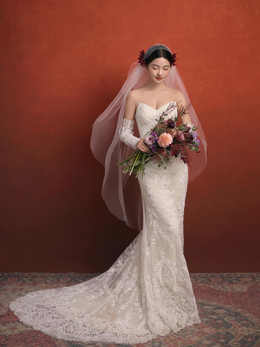 2025新主题 复古鱼尾婚纱照