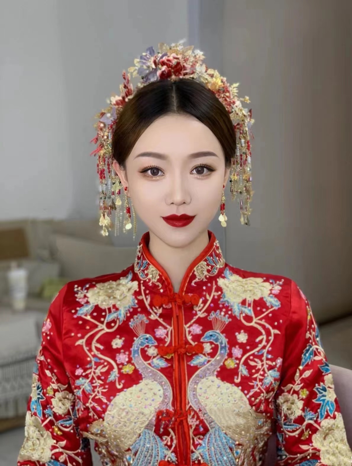 禧 造型 新款中式头饰