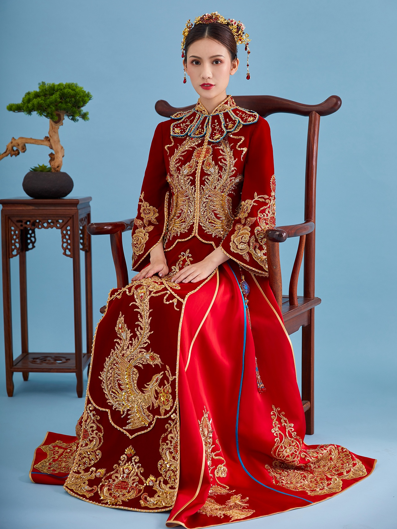 【未末婚纱】超值丨精美丨中式龙凤褂丨秀禾服租赁