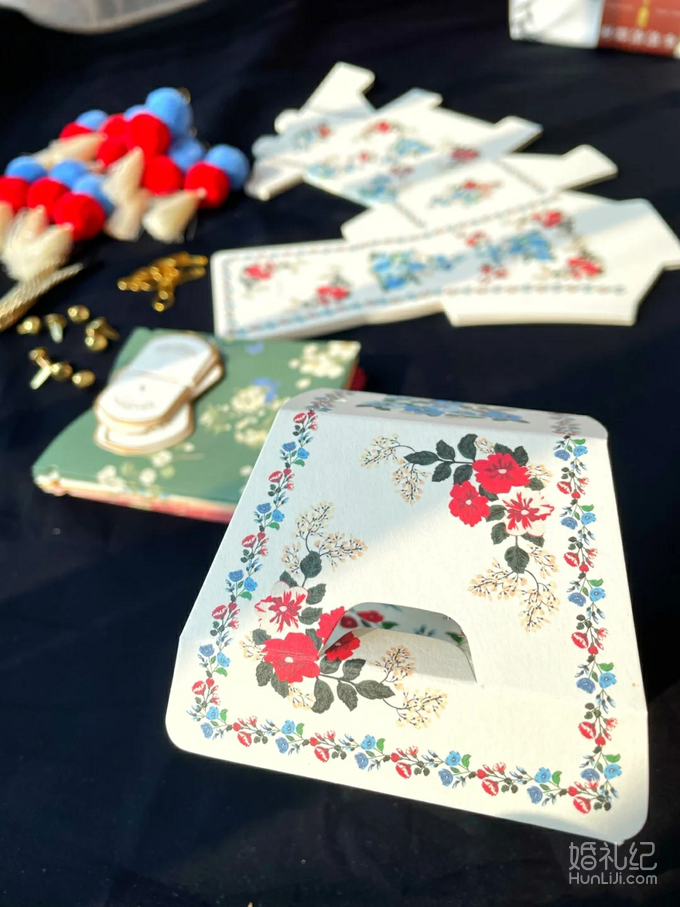备婚日记｜婚礼伴手礼🎁中式复古喜糖盒