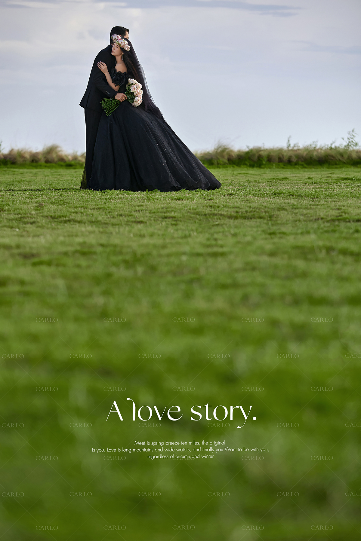 卡洛婚纱摄影【黑纱森系】