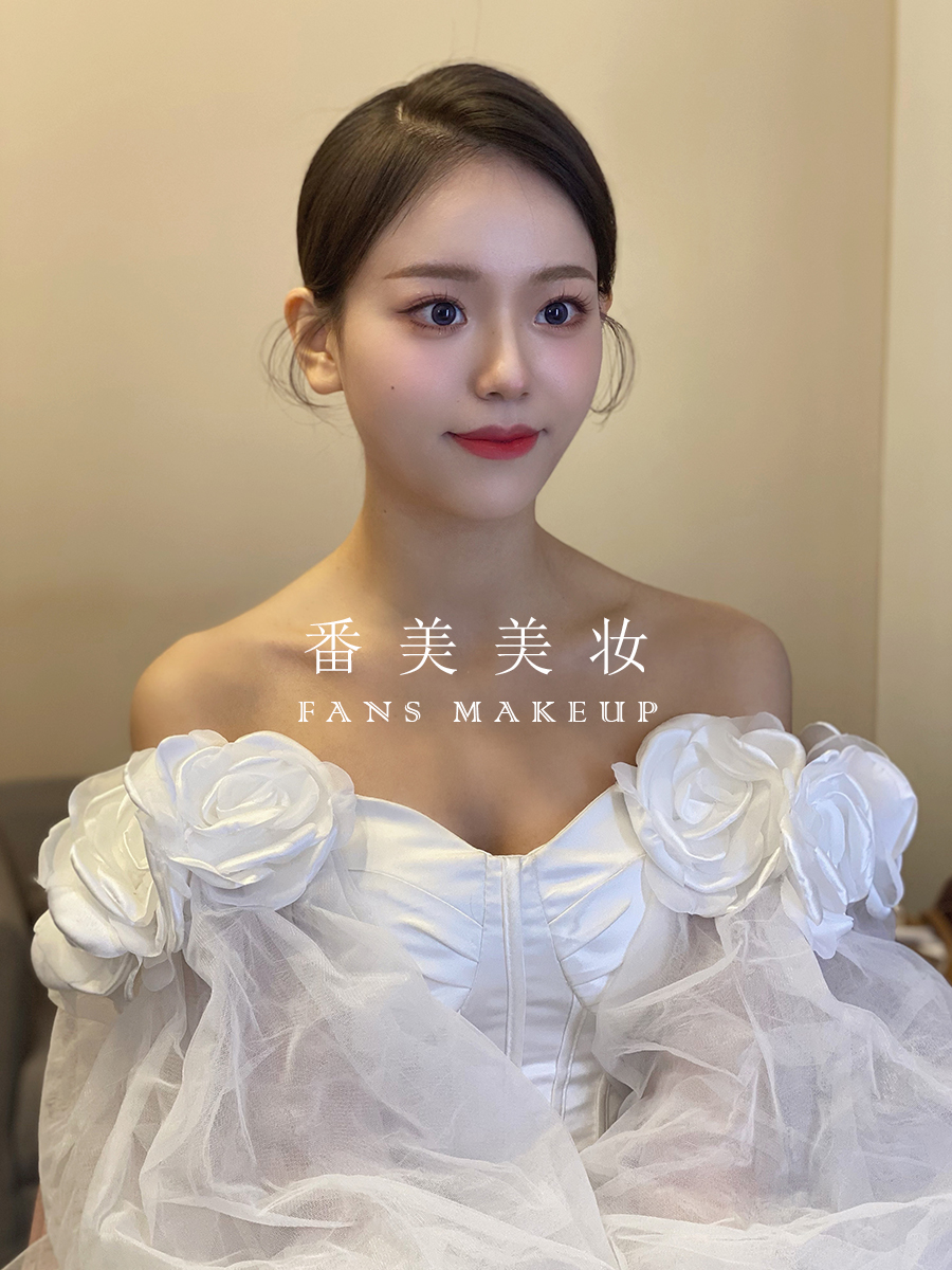 【番美】新娘婚纱造型-燕子老师