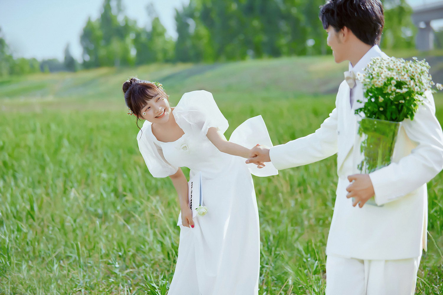 【拍一送一】送全新婚纱+复古民国+轻奢森系