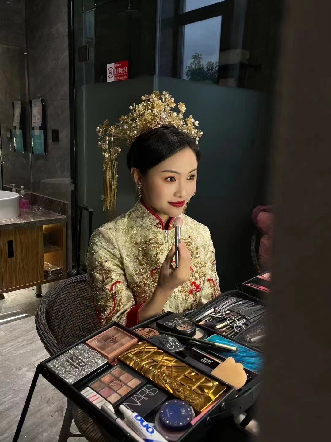 整个妆面 眼妆是灵魂 ～
能遇到审美一致的新娘是