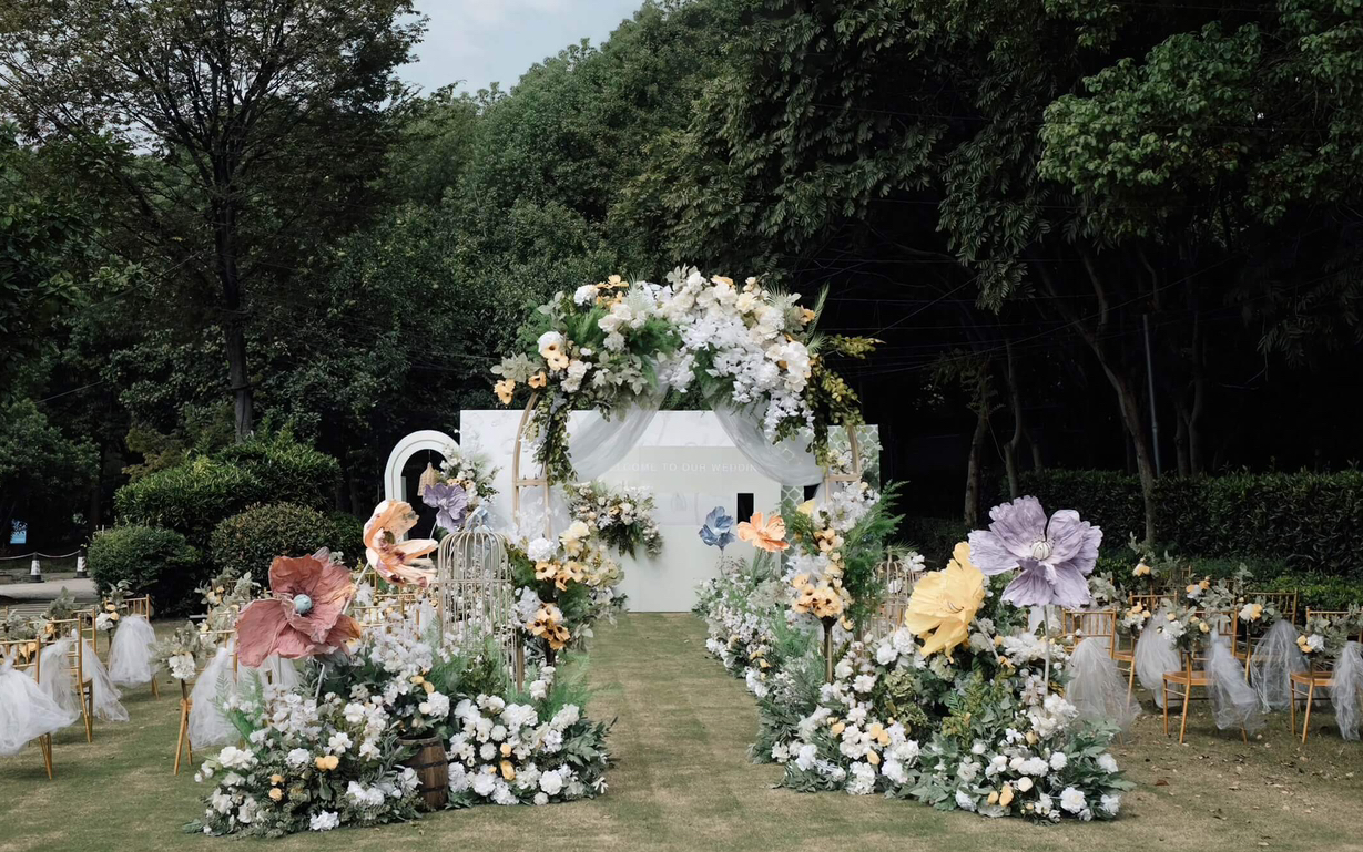 【锦禾婚礼】—户外草坪婚礼