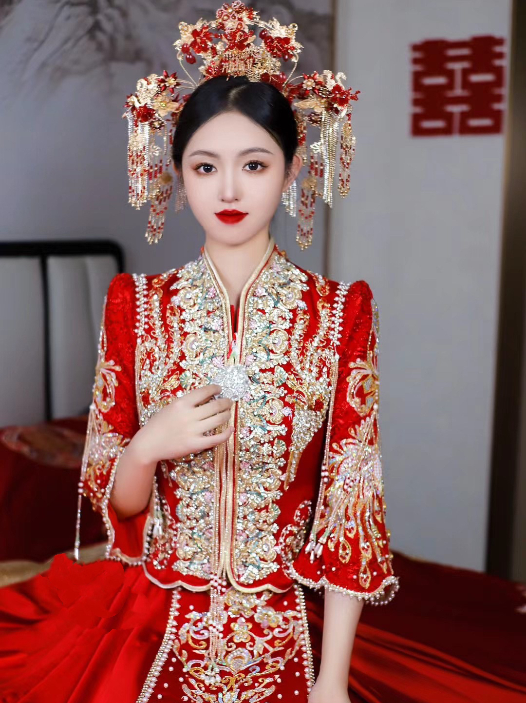 中式 秀和汉服早妆