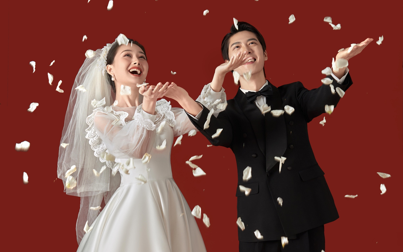  结婚必拍款 花式喜嫁风婚纱照被全家都夸～