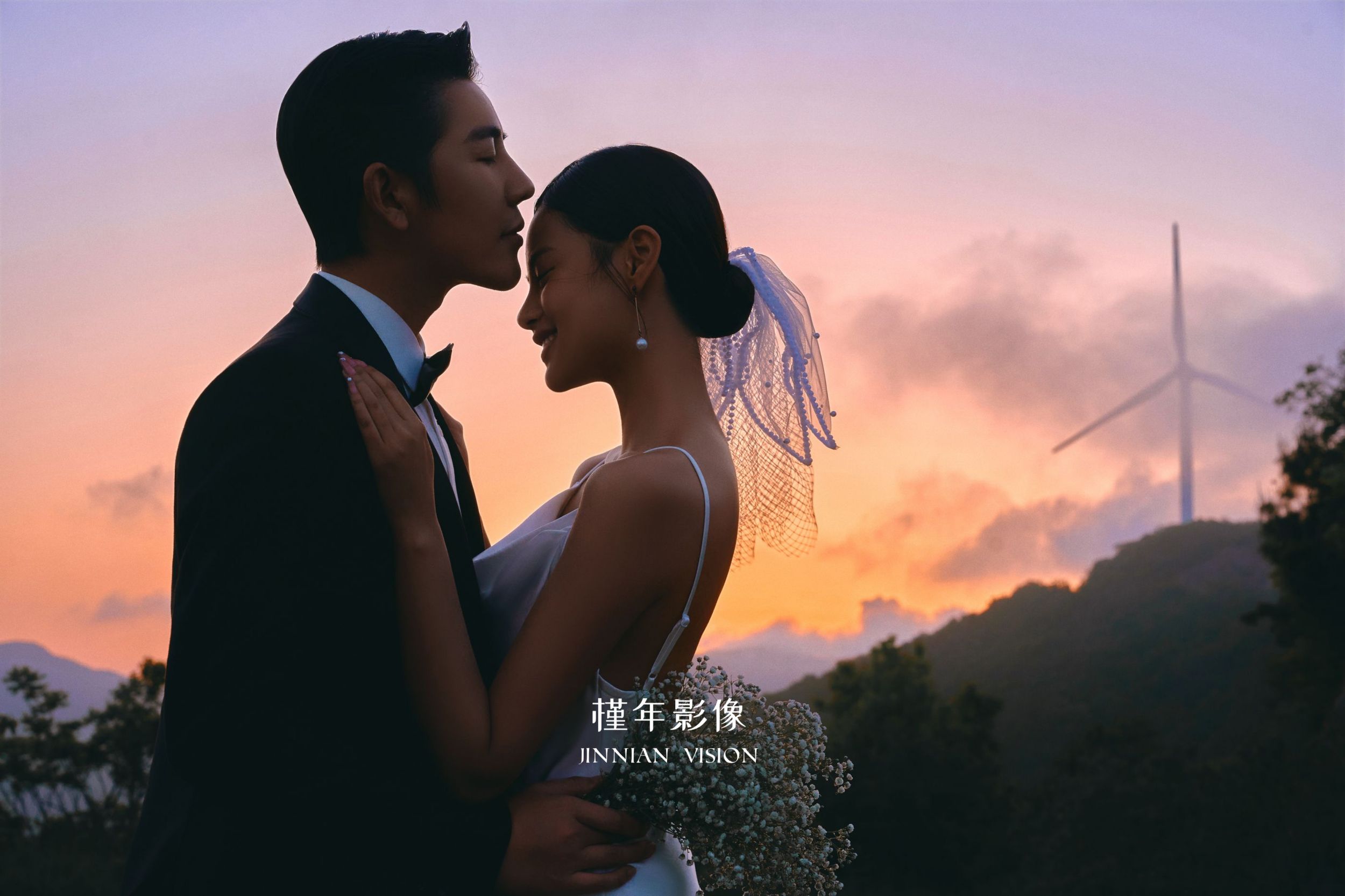 浪漫暮色｜治愈夜景婚纱照