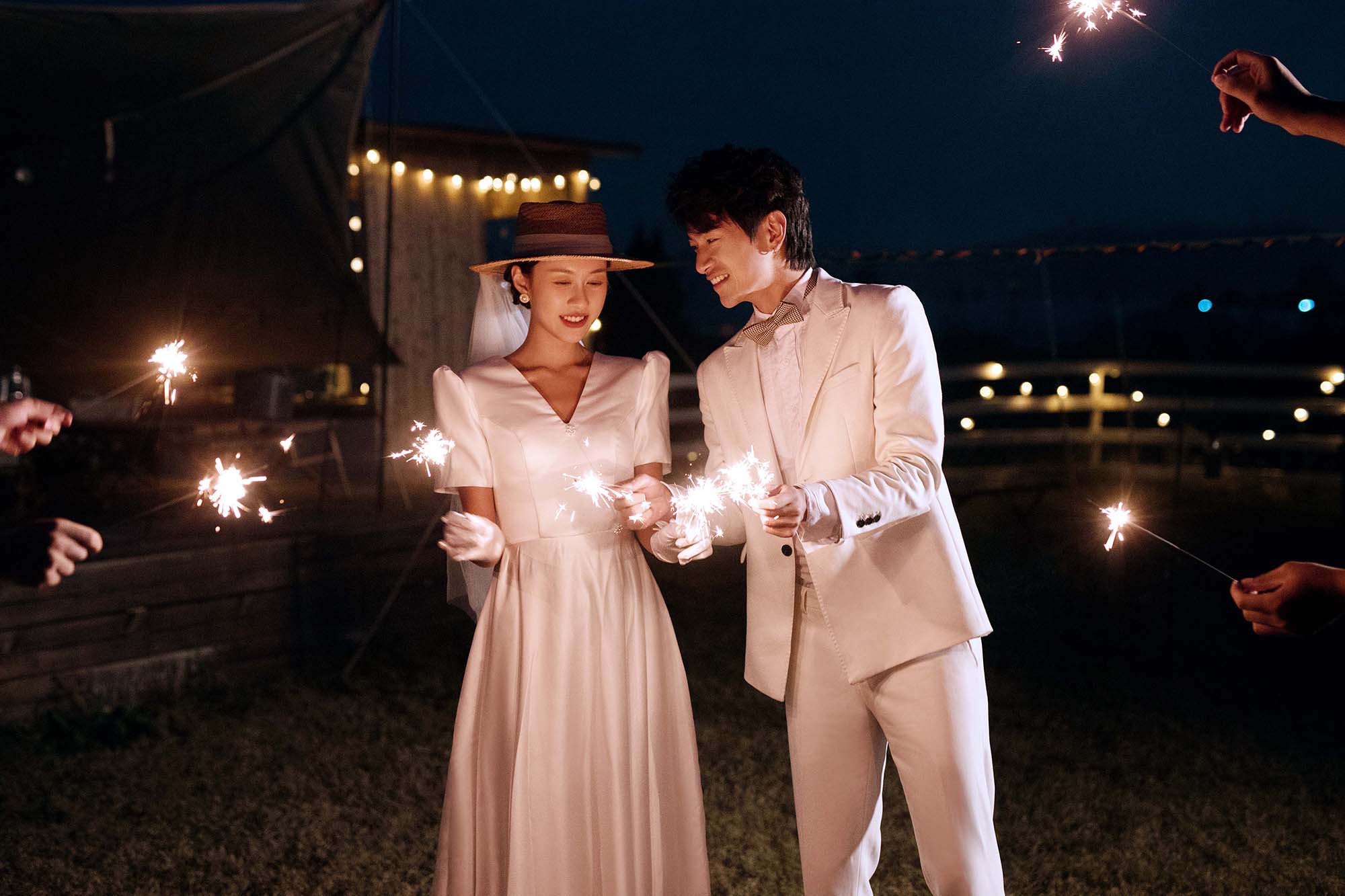 北野新品~杭州婚纱照~浪漫夜景风~电影感